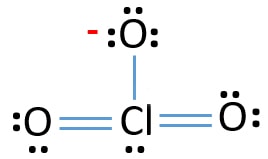 ClO3- lewis structure